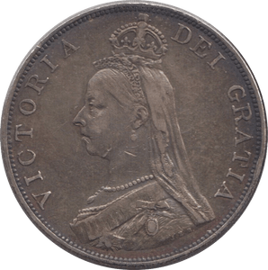 1887 DOUBLE FLORIN ( GVF ) 4 - DOUBLE FLORIN - Cambridgeshire Coins