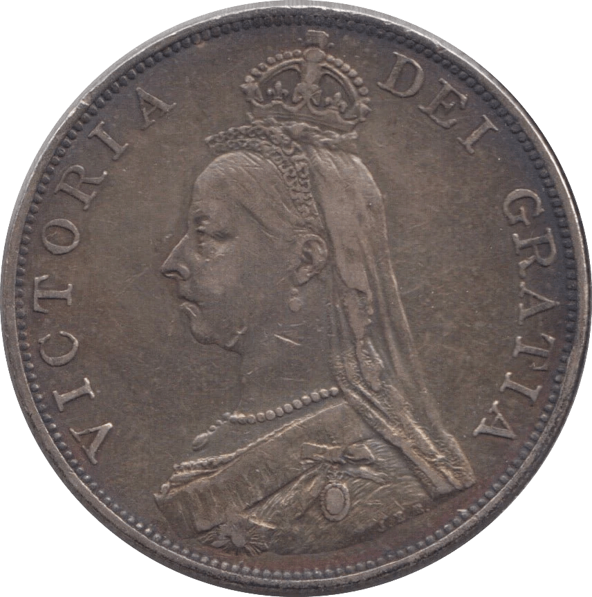 1887 DOUBLE FLORIN ( GVF ) 4 - DOUBLE FLORIN - Cambridgeshire Coins
