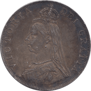 1887 DOUBLE FLORIN ( GVF ) 6 - DOUBLE FLORIN - Cambridgeshire Coins