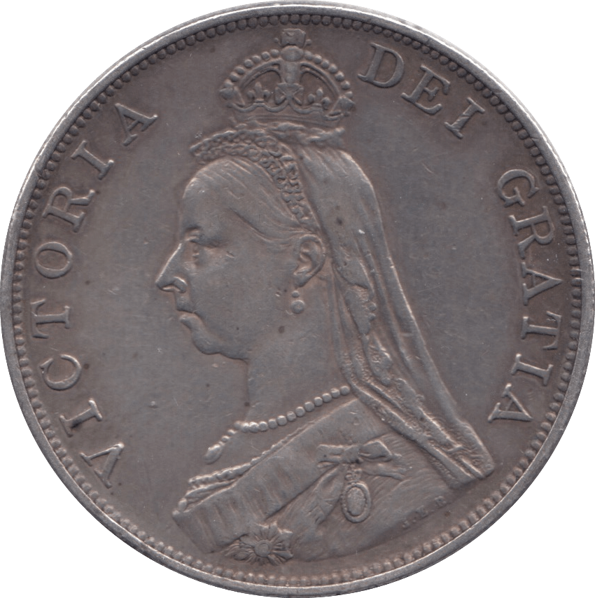 1887 DOUBLE FLORIN ( GVF ) - DOUBLE FLORIN - Cambridgeshire Coins