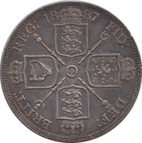 1887 DOUBLE FLORIN ( GVF ) - Double Florin - Cambridgeshire Coins