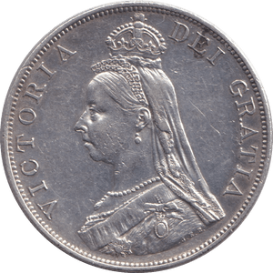 1887 DOUBLE FLORIN ( GVF ) - DOUBLE FLORIN - Cambridgeshire Coins