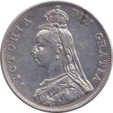 1887 DOUBLE FLORIN ( GVF ) - DOUBLE FLORIN - Cambridgeshire Coins