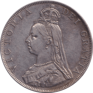 1887 DOUBLE FLORIN ( GVF ) - DOUBLE FLORIN - Cambridgeshire Coins