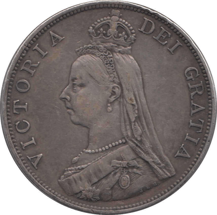 1887 DOUBLE FLORIN ( GVF ) - DOUBLE FLORIN - Cambridgeshire Coins