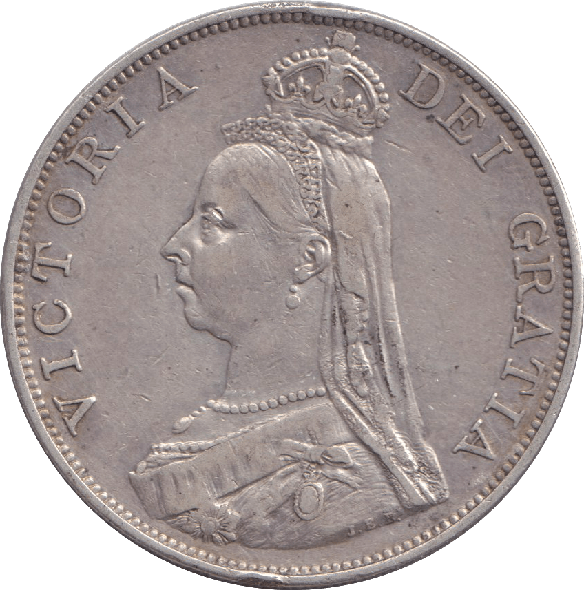 1887 DOUBLE FLORIN ( GVF ) - DOUBLE FLORIN - Cambridgeshire Coins