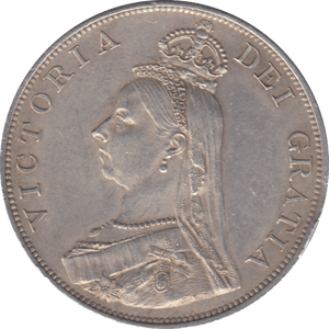 1887 DOUBLE FLORIN ( GVF ) - DOUBLE FLORIN - Cambridgeshire Coins