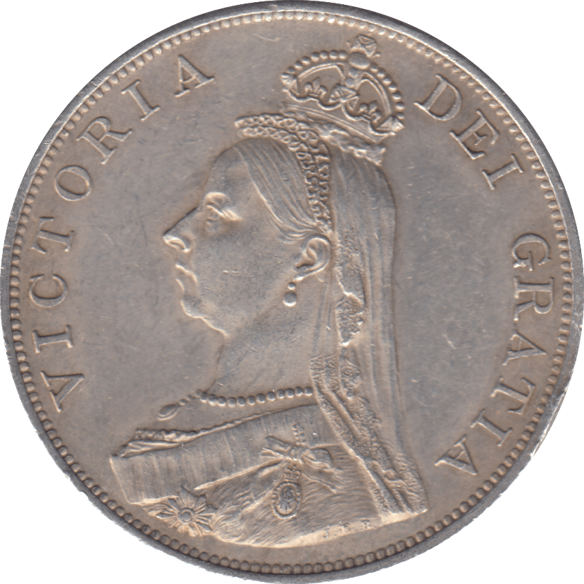 1887 DOUBLE FLORIN ( GVF ) - DOUBLE FLORIN - Cambridgeshire Coins