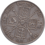 1887 DOUBLE FLORIN ( GVF ) - DOUBLE FLORIN - Cambridgeshire Coins