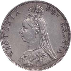 1887 DOUBLE FLORIN ( GVF ) - DOUBLE FLORIN - Cambridgeshire Coins