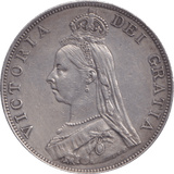 1887 DOUBLE FLORIN ( GVF ) - DOUBLE FLORIN - Cambridgeshire Coins