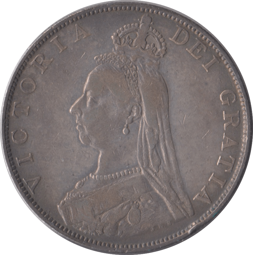 1887 DOUBLE FLORIN ( GVF ) - Double Florin - Cambridgeshire Coins