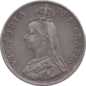1887 DOUBLE FLORIN ( GVF ) - DOUBLE FLORIN - Cambridgeshire Coins
