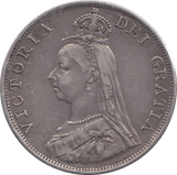 1887 DOUBLE FLORIN ( GVF ) - DOUBLE FLORIN - Cambridgeshire Coins