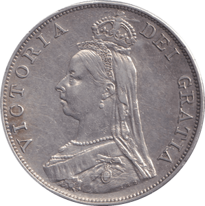 1887 DOUBLE FLORIN ( GVF ) - DOUBLE FLORIN - Cambridgeshire Coins