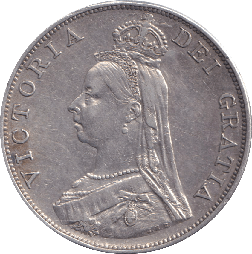 1887 DOUBLE FLORIN ( GVF ) - DOUBLE FLORIN - Cambridgeshire Coins