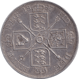 1887 DOUBLE FLORIN ( GVF ) - DOUBLE FLORIN - Cambridgeshire Coins