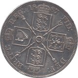 1887 DOUBLE FLORIN ( GVF ) - DOUBLE FLORIN - Cambridgeshire Coins