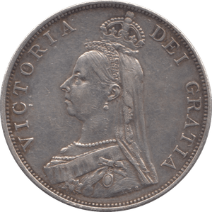 1887 DOUBLE FLORIN ( GVF ) - DOUBLE FLORIN - Cambridgeshire Coins