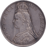 1887 DOUBLE FLORIN ( GVF ) - DOUBLE FLORIN - Cambridgeshire Coins