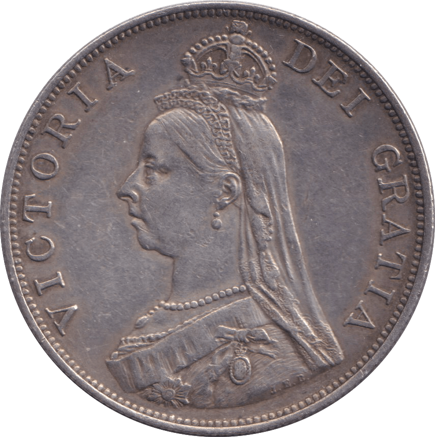 1887 DOUBLE FLORIN ( GVF ) - WORLD COINS - Cambridgeshire Coins