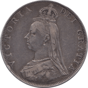 1887 DOUBLE FLORIN ( GVF ) - WORLD COINS - Cambridgeshire Coins