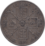 1887 DOUBLE FLORIN ( GVF ) - WORLD COINS - Cambridgeshire Coins