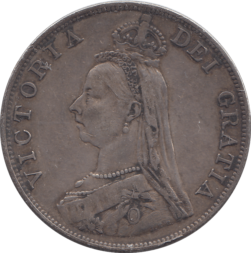1887 DOUBLE FLORIN ( GVF ) - WORLD COINS - Cambridgeshire Coins