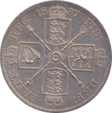 1887 DOUBLE FLORIN ( UNC ) - DOUBLE FLORIN - Cambridgeshire Coins