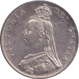 1887 DOUBLE FLORIN ( UNC ) - DOUBLE FLORIN - Cambridgeshire Coins