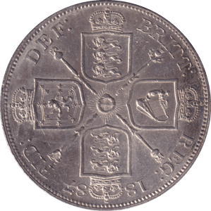1887 DOUBLE FLORIN ( UNC ) - DOUBLE FLORIN - Cambridgeshire Coins