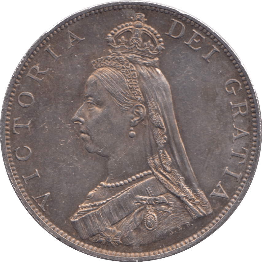 1887 DOUBLE FLORIN ( UNC ) - DOUBLE FLORIN - Cambridgeshire Coins
