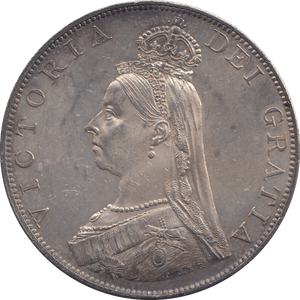 1887 DOUBLE FLORIN ( UNC ) - DOUBLE FLORIN - Cambridgeshire Coins