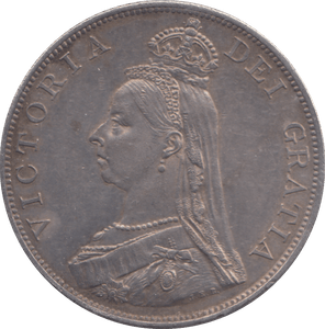 1887 DOUBLE FLORIN ( UNC ) - DOUBLE FLORIN - Cambridgeshire Coins