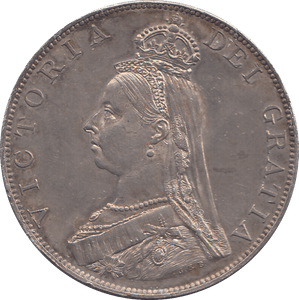 1887 DOUBLE FLORIN ( UNC ) - WORLD COINS - Cambridgeshire Coins
