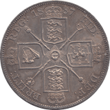 1887 DOUBLE FLORIN ( UNC ) - WORLD COINS - Cambridgeshire Coins