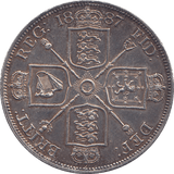 1887 DOUBLE FLORIN ( UNC ) - WORLD COINS - Cambridgeshire Coins