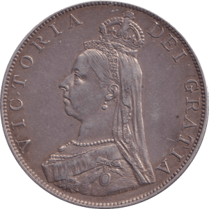 1887 DOUBLE FLORIN ( VF ) - DOUBLE FLORIN - Cambridgeshire Coins