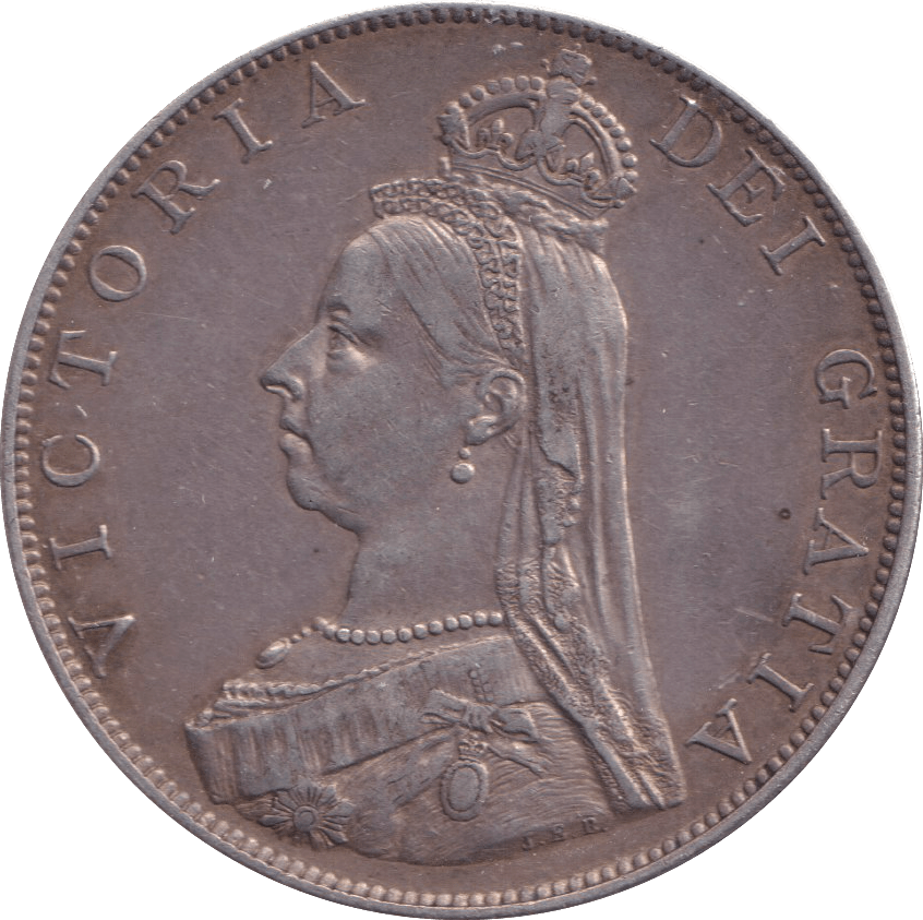 1887 DOUBLE FLORIN ( VF ) - DOUBLE FLORIN - Cambridgeshire Coins