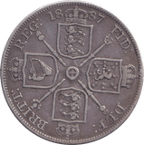 1887 DOUBLE FLORIN ( VF ) - DOUBLE FLORIN - Cambridgeshire Coins