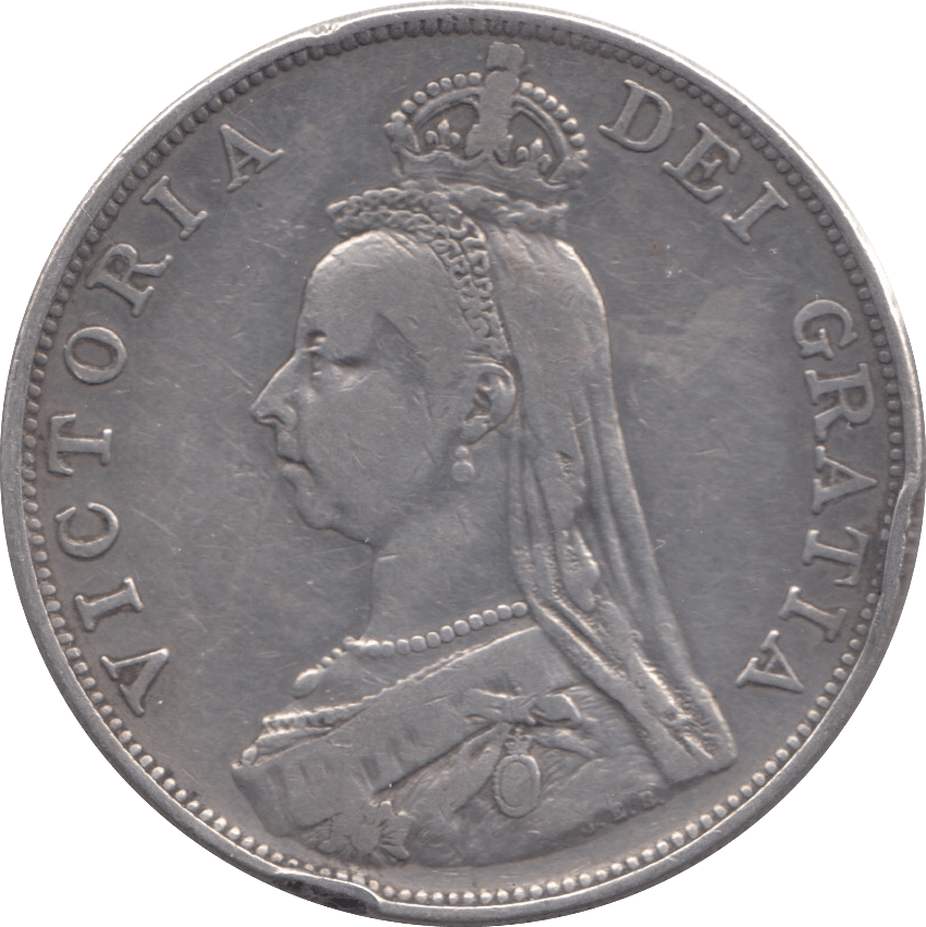 1887 DOUBLE FLORIN ( VF ) - DOUBLE FLORIN - Cambridgeshire Coins