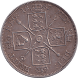1887 DOUBLE FLORIN ( VF ) - DOUBLE FLORIN - Cambridgeshire Coins