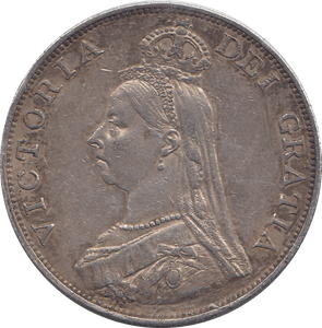 1887 DOUBLE FLORIN ( VF ) - DOUBLE FLORIN - Cambridgeshire Coins