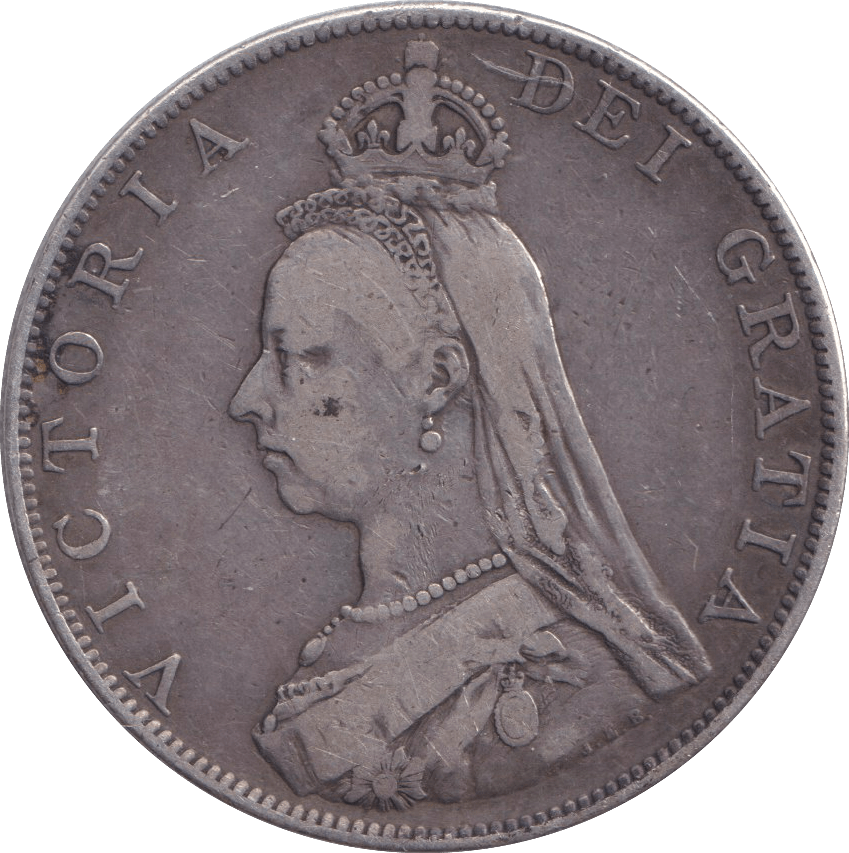 1887 DOUBLE FLORIN ( VF ) - DOUBLE FLORIN - Cambridgeshire Coins