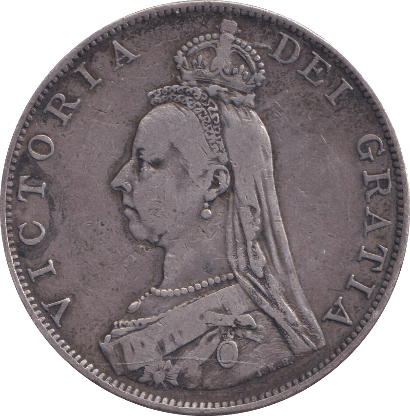 1887 DOUBLE FLORIN ( VF ) - DOUBLE FLORIN - Cambridgeshire Coins