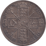 1887 DOUBLE FLORIN VICTORIA ( AUNC ) - DOUBLE FLORIN - Cambridgeshire Coins