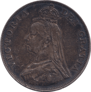 1887 DOUBLE FLORIN VICTORIA ( GVF ) - DOUBLE FLORIN - Cambridgeshire Coins