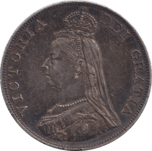 1887 DOUBLE FLORIN VICTORIA ( GVF ) - DOUBLE FLORIN - Cambridgeshire Coins