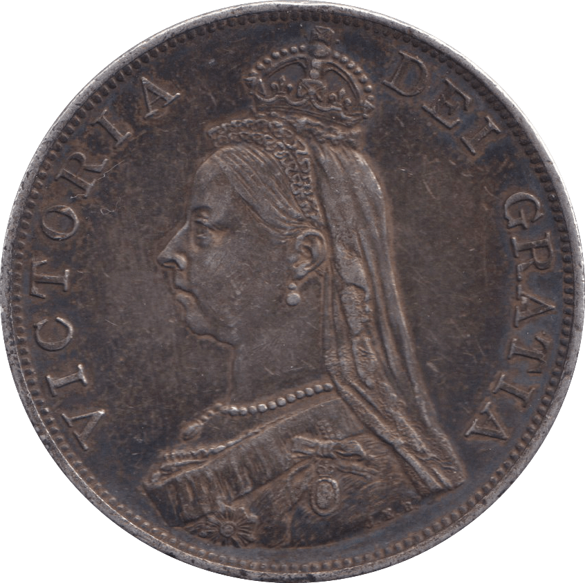 1887 DOUBLE FLORIN VICTORIA ( GVF ) - DOUBLE FLORIN - Cambridgeshire Coins