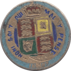 1887 ENAMELLED SIXPENCE ( FINE ) - SIXPENCE - Cambridgeshire Coins